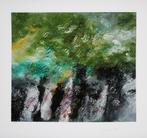 Armando A'dam(1929) Giclee op Papier "Het Bos groen" Ges Gen, Antiek en Kunst, Ophalen of Verzenden