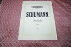 Schumann Arabeske Edition Peters, Muziek en Instrumenten, Bladmuziek, Piano, Gebruikt, Ophalen of Verzenden