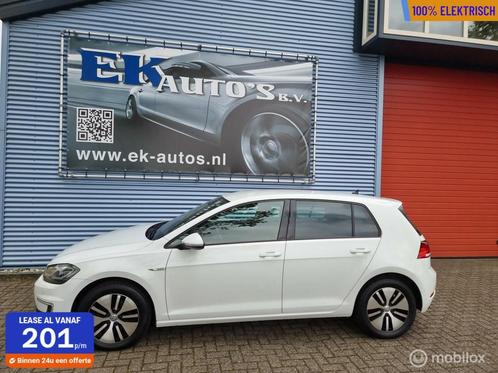 Volkswagen e-Golf 136pk. Virtual, Camera, PDC v+a, Keyless, Auto's, Volkswagen, Bedrijf, Te koop, Golf, ABS, Achteruitrijcamera