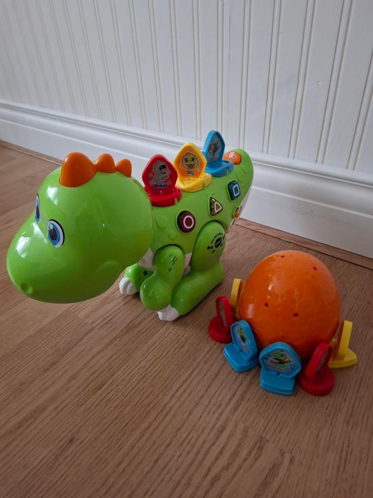 VTech Dinosaurus Speelgoed, Ophalen of Verzenden, Zo goed als nieuw, Auto, Met licht