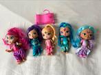 5 shimmer and shine poppen, Ophalen of Verzenden, Zo goed als nieuw