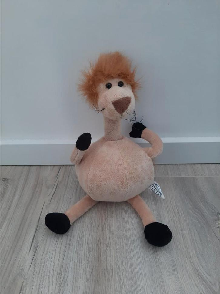 Knuffel Leeuw witte reus wasmiddel K6413, Kinderen en Baby's, Speelgoed | Knuffels en Pluche, Zo goed als nieuw, Overige typen