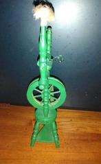 Miniatuur houten spinnewiel, Hobby en Vrije tijd, Ophalen of Verzenden