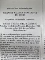 de Rond x Horemans 1919 Hoeven 1989 Weerselo, Ophalen of Verzenden