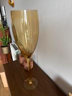 Mooie vaas in vorm champagneglas, Ophalen of Verzenden, Zo goed als nieuw, Glas, Minder dan 50 cm