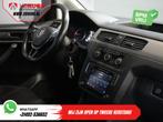 Volkswagen Caddy 2.0 TDI 100 pk DSG Aut. BPM VRIJ! Edition 3, Auto's, Bestelauto's, Stof, Gebruikt, 4 cilinders, Volkswagen