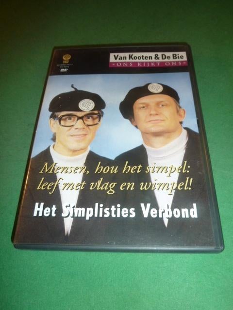 Het simplistisch verbond Van Kooten & de Bie Dvd, Alle leeftijden, Verzenden, Zo goed als nieuw, Tv-programma of Sketches