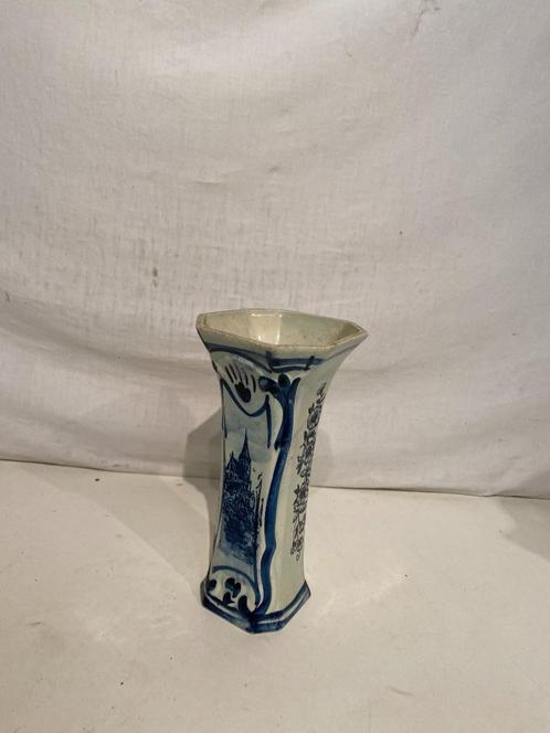 Delfts blauwe vaas.3, Antiek en Kunst, Antiek | Keramiek en Aardewerk, Ophalen of Verzenden