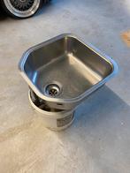 Mooie nette RVS spoelbak., Doe-het-zelf en Verbouw, Sanitair, Ophalen of Verzenden, Zo goed als nieuw, Rvs