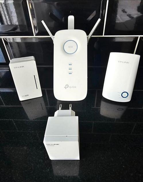 Complete set WiFi TP link originele versterkers, Computers en Software, WiFi-versterkers, Zo goed als nieuw, Verzenden