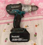 Makita BDF454 18 V Boor-/schroefmachine + 6 ampere Accu, Ophalen of Verzenden, Minder dan 400 watt, Variabele snelheid, Zo goed als nieuw