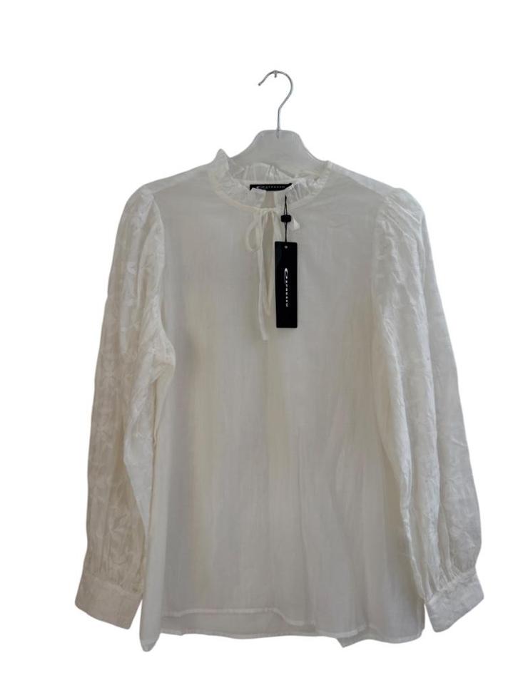 Expresso shirt lange mouw NIEUW S, Kleding | Dames, T-shirts, Nieuw, Maat 36 (S), Wit, Lange mouw, Ophalen of Verzenden