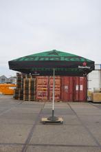 Nette heineken parasol 3x3, Tuin en Terras, Parasols, Ophalen of Verzenden, Zo goed als nieuw, Stokparasol, Waterdicht