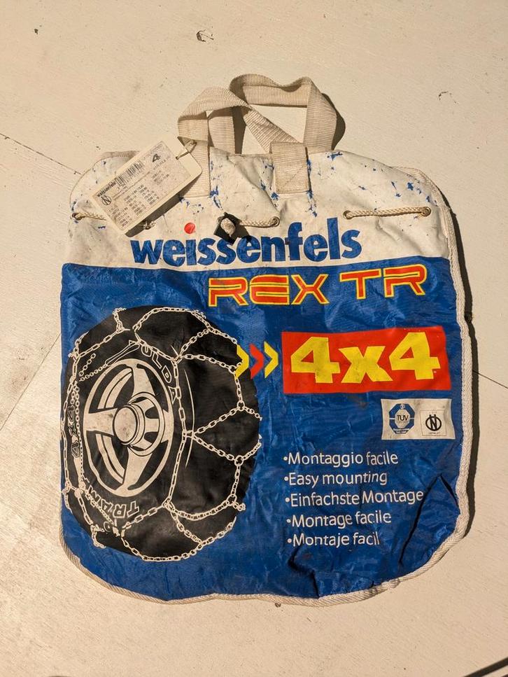 Weissenfels Sneeuwkettingen 4x4 / Bestelwagen - Set 4, Auto diversen, Sneeuwkettingen, Ophalen of Verzenden