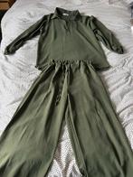 Groene dames set - blouse en broek, Ophalen of Verzenden, Gedragen, Maat 38/40 (M), Groen