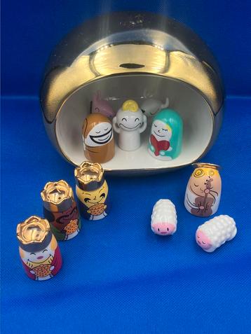 Alessi Kerststal (incl 3 koningen, engel en schapen) beschikbaar voor biedingen