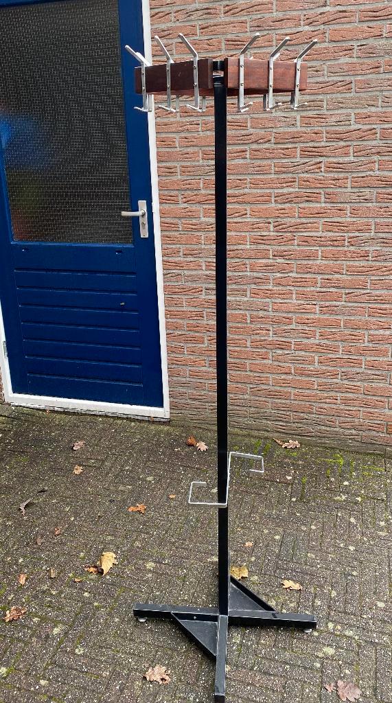 Leuke Vintage Staande Kapstok ( retro mid century design ), Huis en Inrichting, Woonaccessoires | Kapstokken, Gebruikt, Staande kapstok