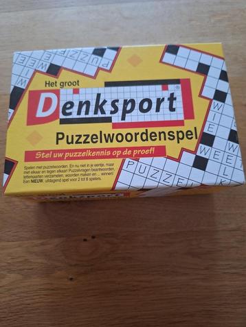 Het groot puzzelwoordenspel. Denksport  beschikbaar voor biedingen