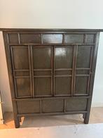 Antieke chinese kast olijf/donker groen - Looiershuis Chaam, Ophalen