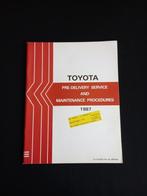 Werkplaatshandboek Toyota leveringsprocedures (1987), Ophalen of Verzenden