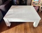 **GRATIS** Wit Salontafel met wielen 1x1m, Huis en Inrichting, Tafels | Salontafels, Gebruikt, 50 tot 100 cm, Minder dan 50 cm