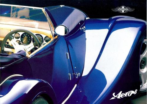 Brochure Morgan Aero 8 2000, Boeken, Auto's | Folders en Tijdschriften, Gelezen, Overige merken, Verzenden