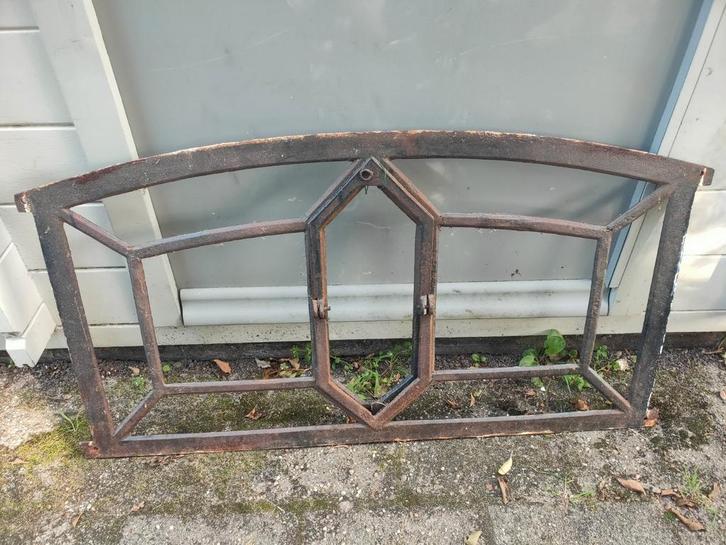 Oude Stalraam, Doe-het-zelf en Verbouw, Deuren en Horren, Gebruikt, Overige typen, Minder dan 200 cm, Minder dan 80 cm, Glas, Metaal