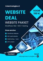 €150 WordPress Website Pakket – Alles voor jou!, Webdesign