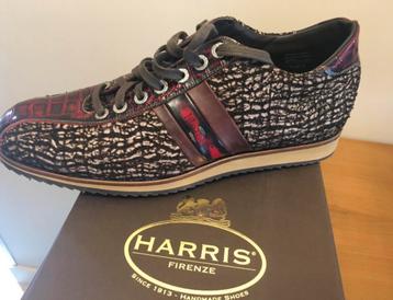 NIEUW Harris Sneakers UK10 Rood/Bruin beschikbaar voor biedingen