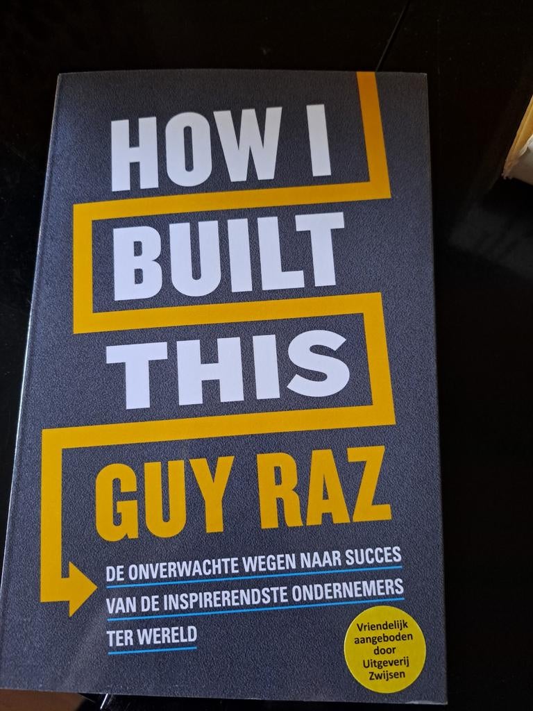 Guy Raz - How I built this, Ophalen of Verzenden, Zo goed als nieuw, Guy Raz