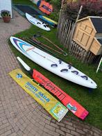 Complete Windsurfsets (2x) beginner en enigszins gevorderd, Watersport en Boten, Windsurfen, Ophalen, Gebruikt, Complete set