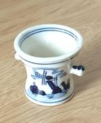 miniatuur vijzeltje handpainted delftblauw, volgnr 70, Ophalen of Verzenden
