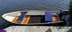 Motorboot te koop, Watersport en Boten, Vis- en Consoleboten, Ophalen, Gebruikt, Tot 10 pk, Staal