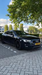 Audi A5 1.8 Tfsi Sportback 2012 Phantom Zwart, Zwart, 4 stoelen, Origineel Nederlands, Handgeschakeld