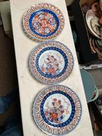 Antiek Porseleinen IMARI BORDENOpengewerkte Randen (3 stuks), Antiek en Kunst, Ophalen of Verzenden