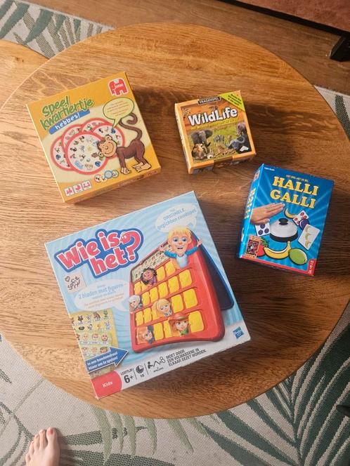 Diverse leuke spellen 5-8 jaar, Hobby en Vrije tijd, Gezelschapsspellen | Kaartspellen, Zo goed als nieuw, Ophalen of Verzenden