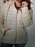Mooie licht gewatteerde damesjas beige maat 46, Kleding | Dames, Jassen | Zomer, Ophalen, Zo goed als nieuw, Beige