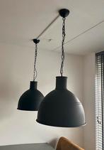 2 mooie zwarte lampen! 50 cm hoog en 50 cm breed., Huis en Inrichting, Lampen | Hanglampen, Ophalen, Gebruikt, 50 tot 75 cm