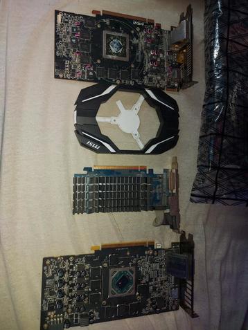 Videokaarten - Onderdelen beschikbaar voor biedingen