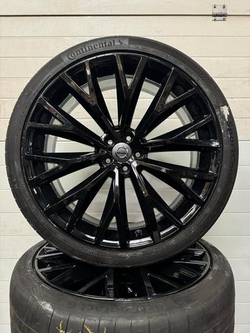 22’’ VOLVO XC60 VELGEN ZOMERBANDEN ORIG TPMS BLACK beschikbaar voor biedingen