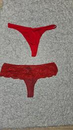 Rode dames string, Kleding | Dames, Geen merk, Verzenden, Rood, String