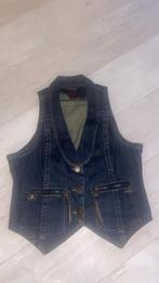 Spijker gilet zgan maat 38, Kleding | Dames, Bodywarmers, Ophalen of Verzenden, Zo goed als nieuw, Maat 38/40 (M), Blauw