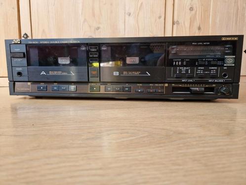 JVC TD-W30 Dubbel Cassettedeck, Audio, Tv en Foto, Cassettedecks, Dubbel, JVC, High speed dubbing, Tape counter, Ophalen of Verzenden
