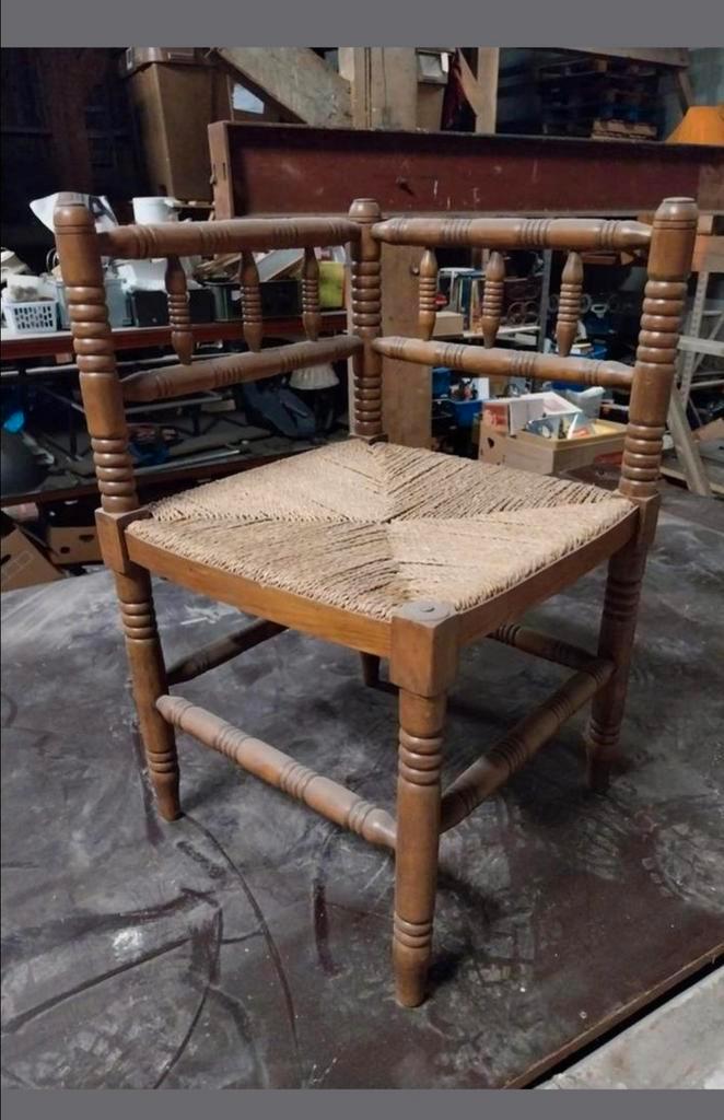 2 hoekstoeltjes, Antiek en Kunst, Antiek | Meubels | Stoelen en Banken, Ophalen