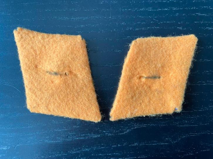 Repro WO2 Luftwaffe kraagspiegels, Verzamelen, Militaria | Tweede Wereldoorlog, Luchtmacht, Overige typen, Duitsland, Ophalen of Verzenden