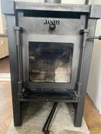 Janus Houtkachel 6 kW | Topstaat | RVS deursluiting, Ophalen, Houtkachel, Zo goed als nieuw, Vrijstaand