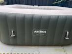 Opblaas jacuzzi arebos, Tuin en Terras, Bubbelbaden en Hottubs, Ophalen of Verzenden, Zo goed als nieuw, Afdekzeil