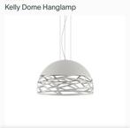 Wit Kelly Dome Hanglamp 2 stuks - Prachtige design lamp!, Ophalen of Verzenden, Zo goed als nieuw, Metaal, Minder dan 50 cm