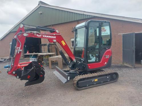 Yanmar sv22 minikraan  nieuw / demo  bj 2025, Zakelijke goederen, Machines en Bouw | Kranen en Graafmachines, Graafmachine, Ophalen of Verzenden
