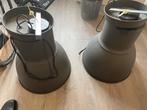 2 IKEA hanglampen type Hektar, Ophalen, Zo goed als nieuw, Metaal, Minder dan 50 cm